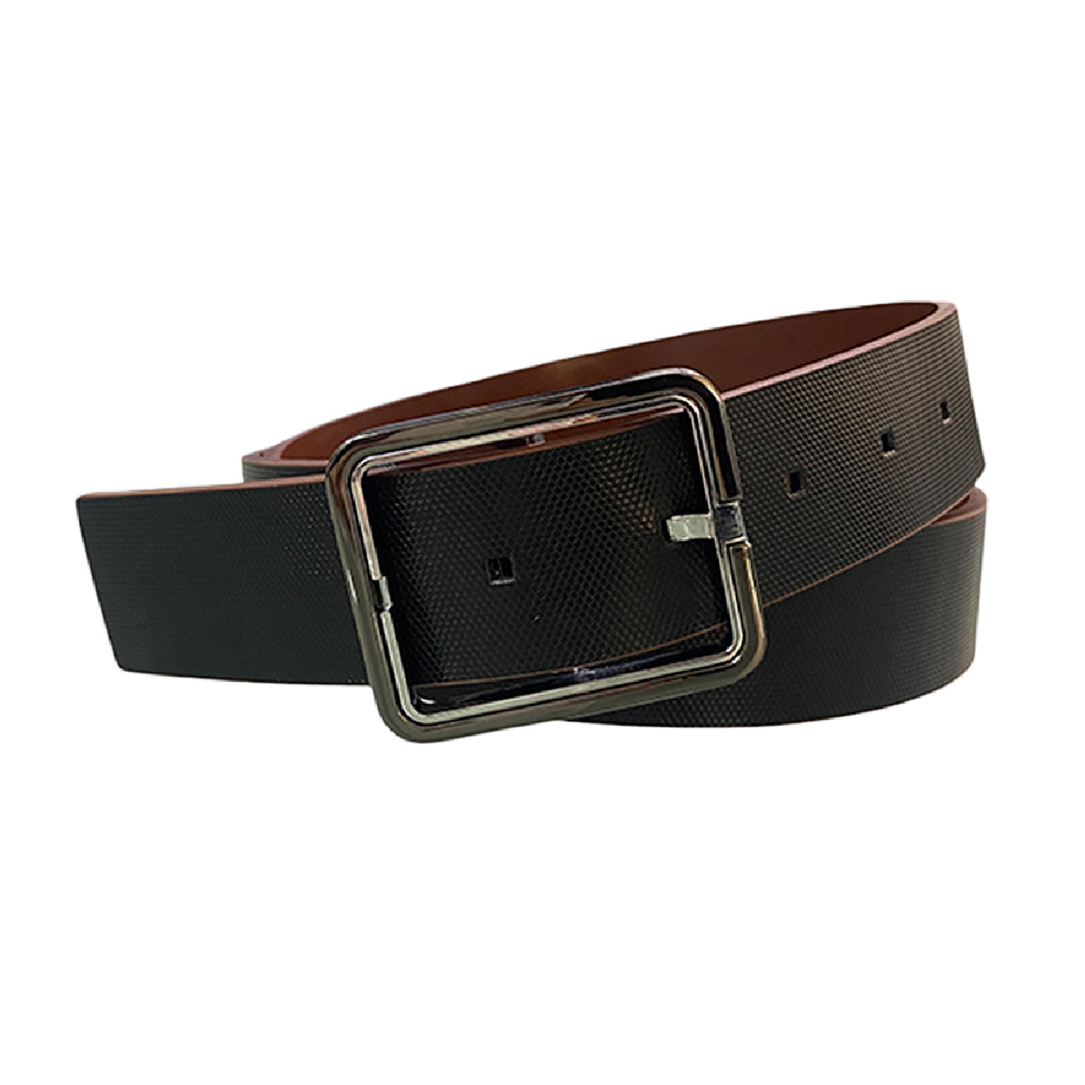 Cinturon reversible piel genuina Maple Noir 34 mm Hickok-38-40
