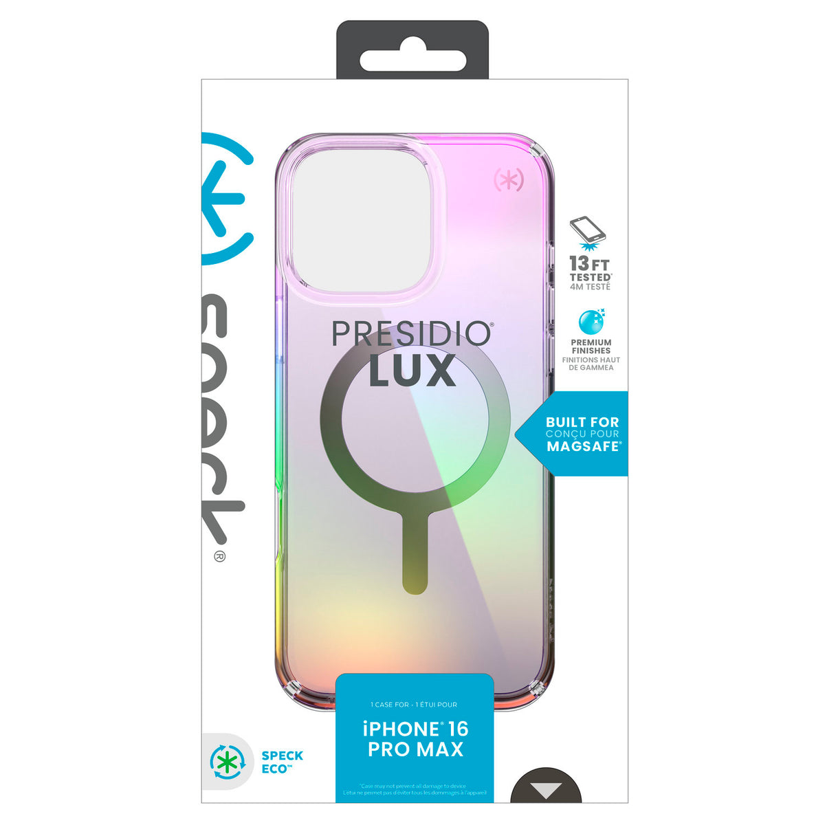 Funda Speck Presidio Lux Compatible con iPhone 16 Pro Case MagSafe