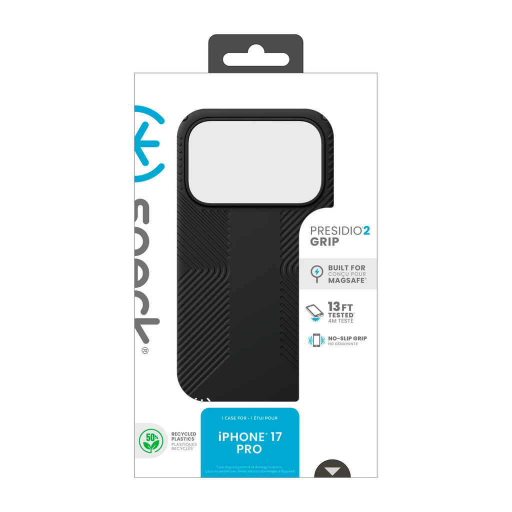 Funda Speck Presidio 2 Grip Compatible con iPhone 18 Pro MagSafe