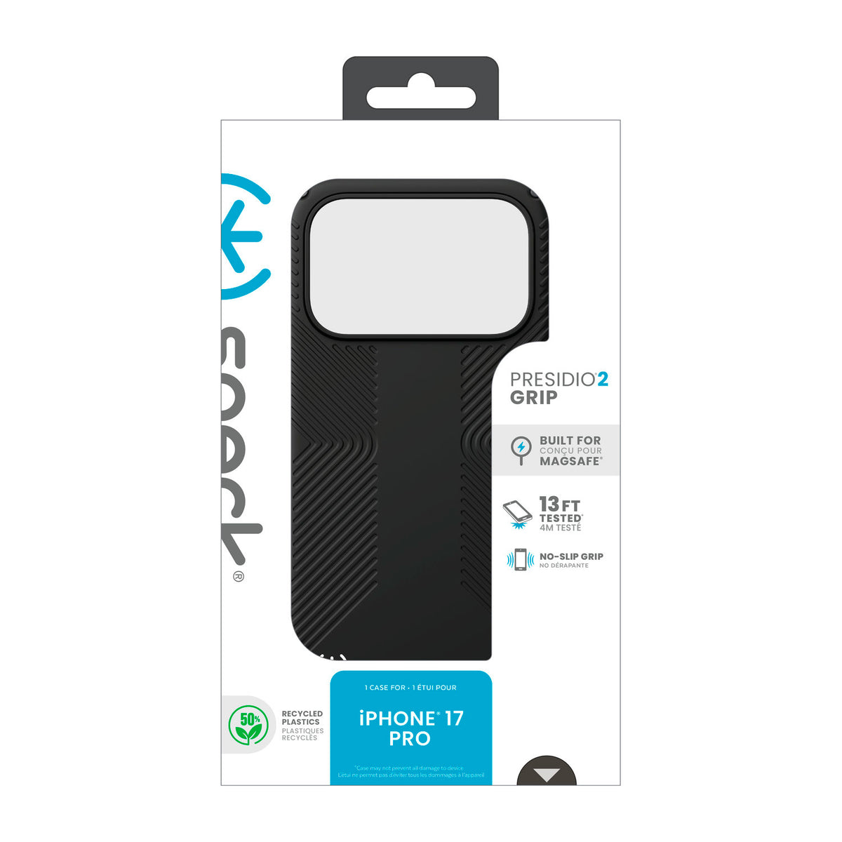 Funda Speck Presidio 2 Grip Compatible con iPhone 18 Pro MagSafe