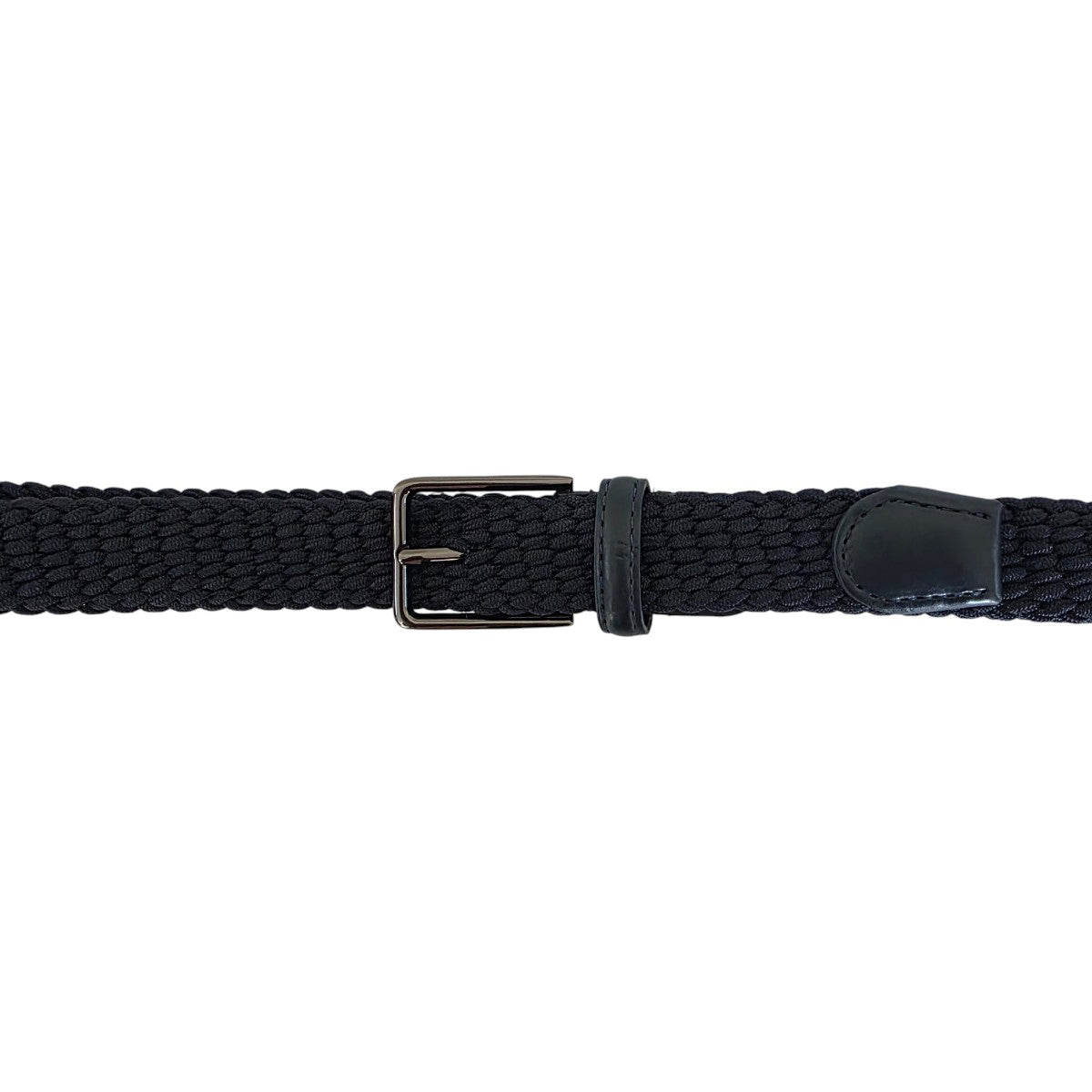 Cinturón Ferrioni Kids Textil Stretch Trenzado Marino 29mm-28-30