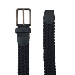 Cinturón Ferrioni Kids Textil Stretch Trenzado Marino 29mm-20-22