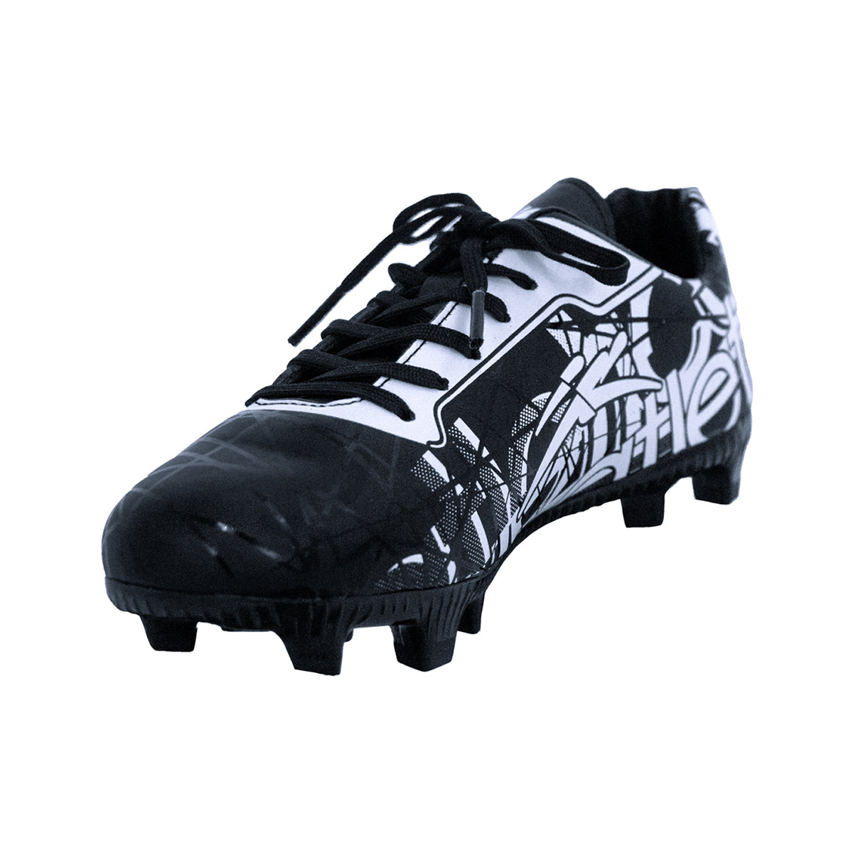 Zapatos de Futbol Atletica 19220325 Pasto firme Tachos Tachones Blanco/Negro
