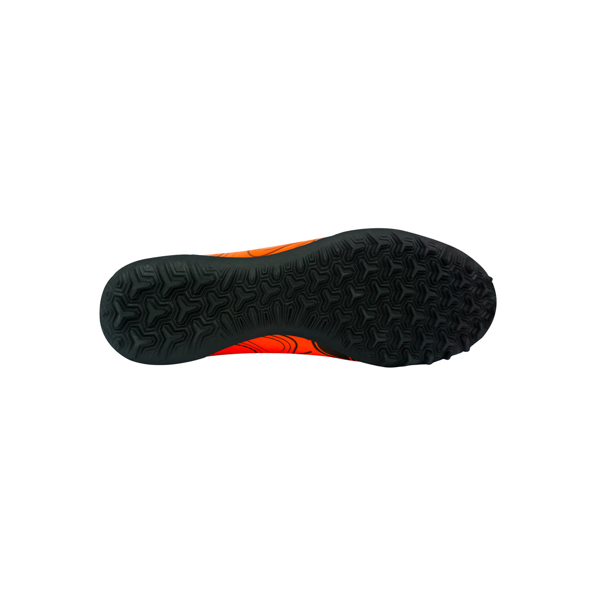 Zapatos de Futbol Rapido Atletica 19230401 Pasto sintetico Turf Naranja