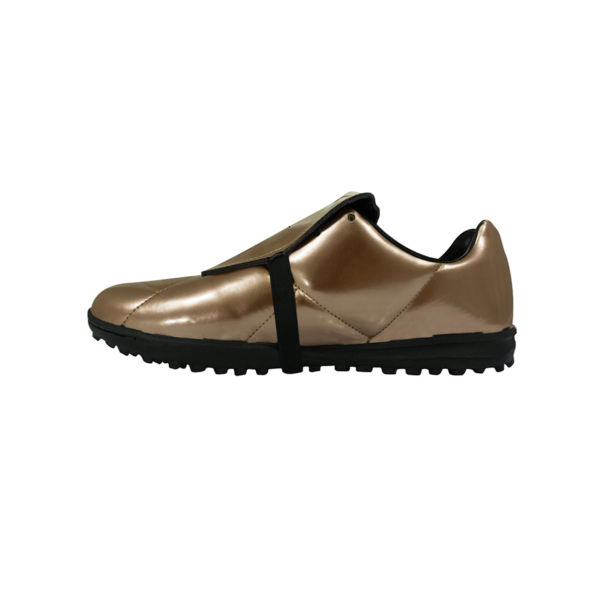Zapatos de Futbol Rapido Atletica 19230405 Pasto sintetico Turf Dorado