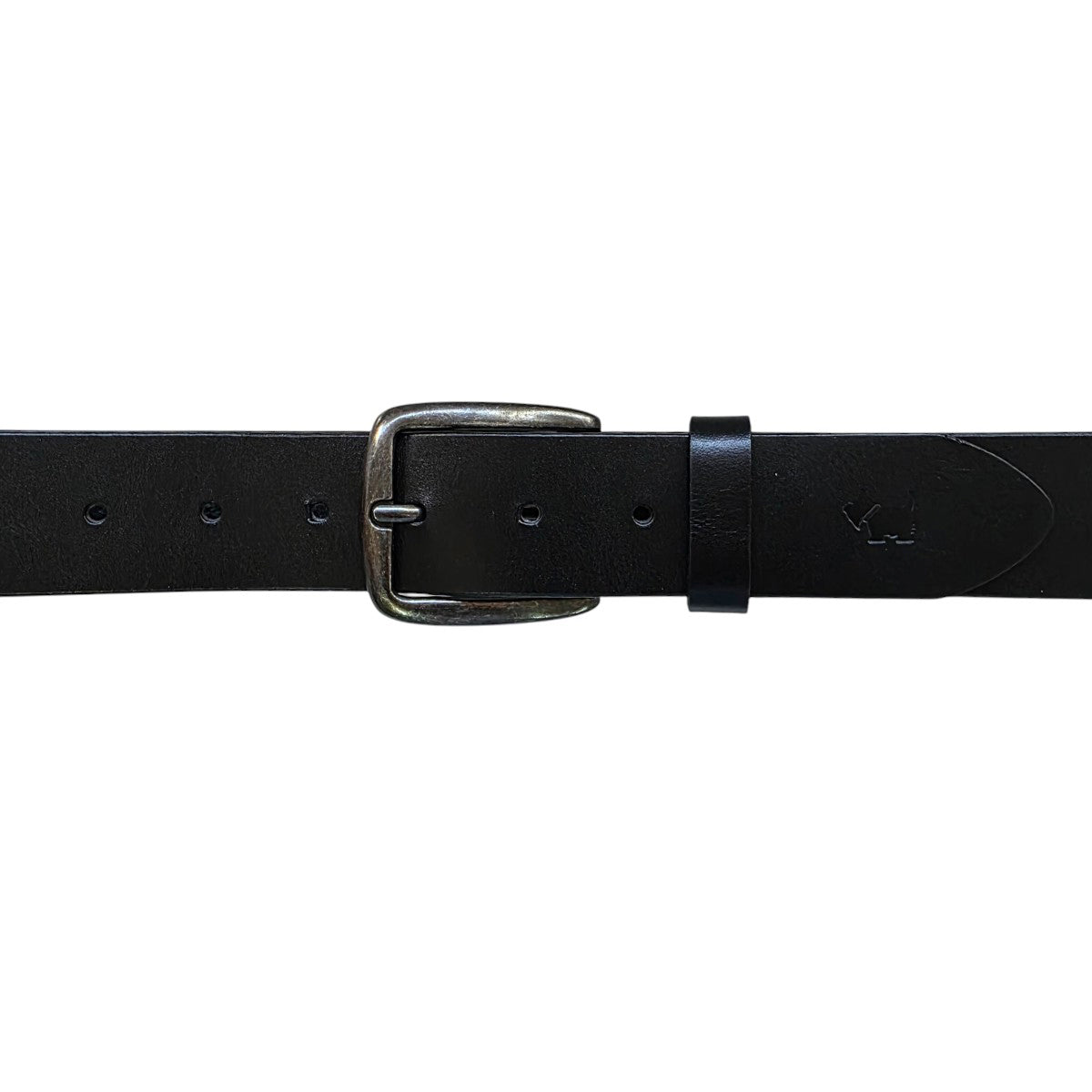 Cinturón Ferrioni Hombre Piel Negra 37mm Graphite vaquero-30-32