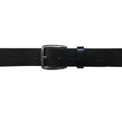 Cinturón Ferrioni Hombre Piel Negra 37mm Graphite vaquero-34-36