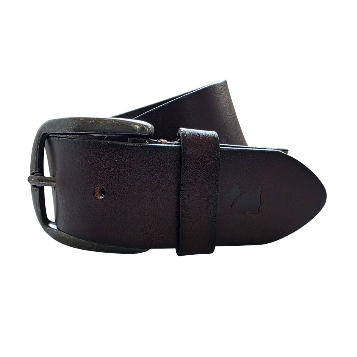 Cinturón Lungo Ferrioni Casual Hombre Piel Café 37mm Vaquero-38-40