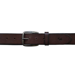 Cinturón Lungo Ferrioni Casual Hombre Piel Café 37mm Vaquero-30-32