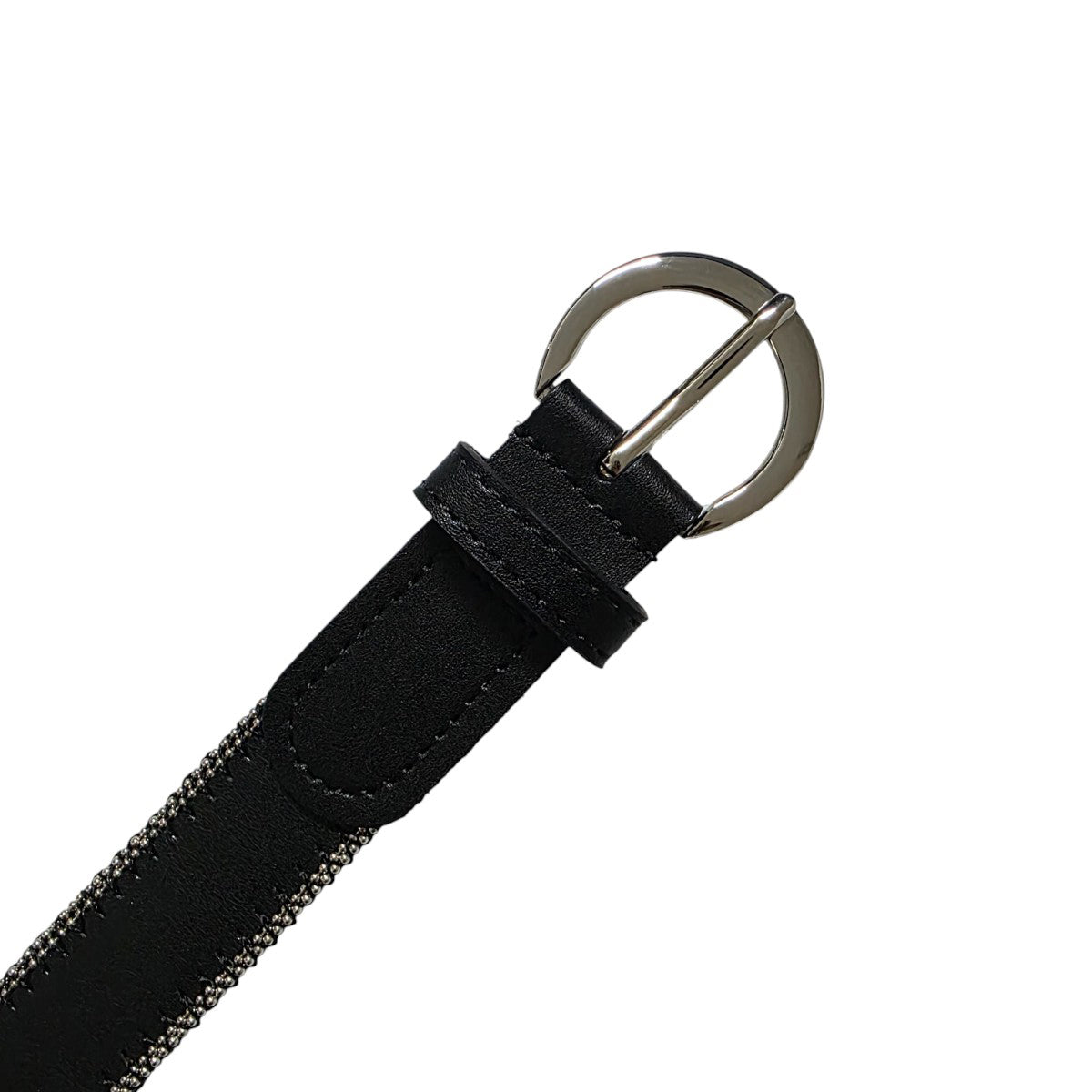 Cinturón Ferrioni Dama Piel Genuina Armenta Negro 25mm-38-40
