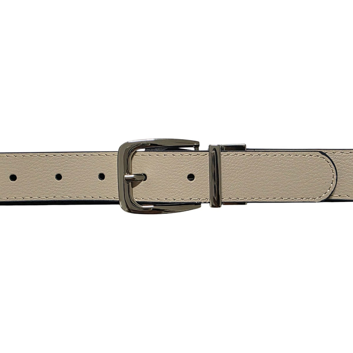 Cinturón Ferrioni Dama Piel Genuina Corina Marino Beige 27mm-38-40