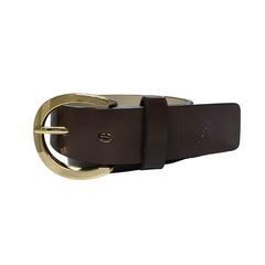 Cinturón Ferrioni Dama Piel Genuina Melissa Café Dorado-38-40
