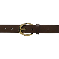 Cinturón Ferrioni Dama Piel Genuina Melissa Café Dorado-30-32