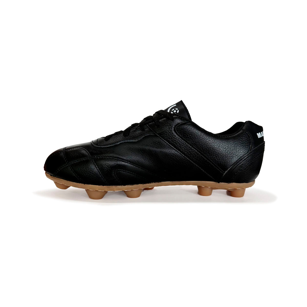 Tenis de fútbol Tachos MANRIQUEZ Choclo Classic Negro Suela Ambar 25 MX