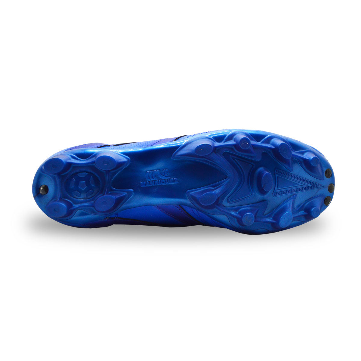 Tenis fútbol Manriquez tachones suela TPU hombre azul-28