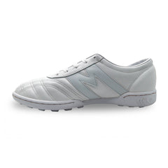 Tenis fútbol rápido Manriquez tachones turf blanco-27