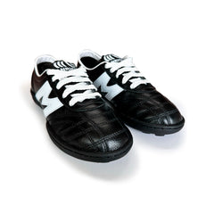 Tenis de fútbol rapido MANRIQUEZ para Niño MID TM Negro/Blanco 21 MX