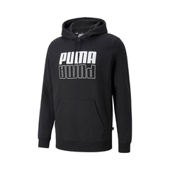 Sudadera Puma Power Logo Hoodie Hombre 589409 03 - Gris L