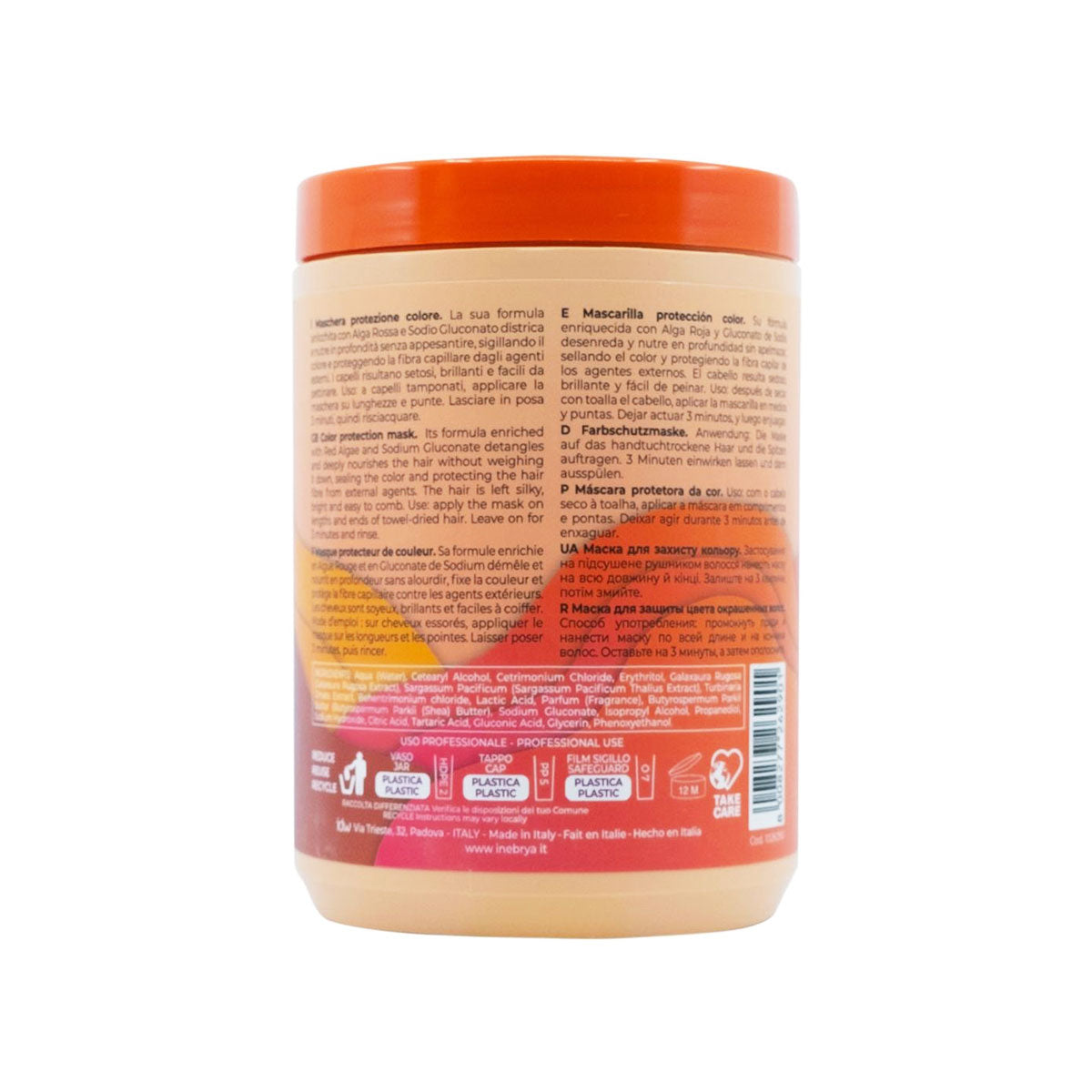 Mascarilla Inebrya Color Perfect 1000ml tratamiento capilar