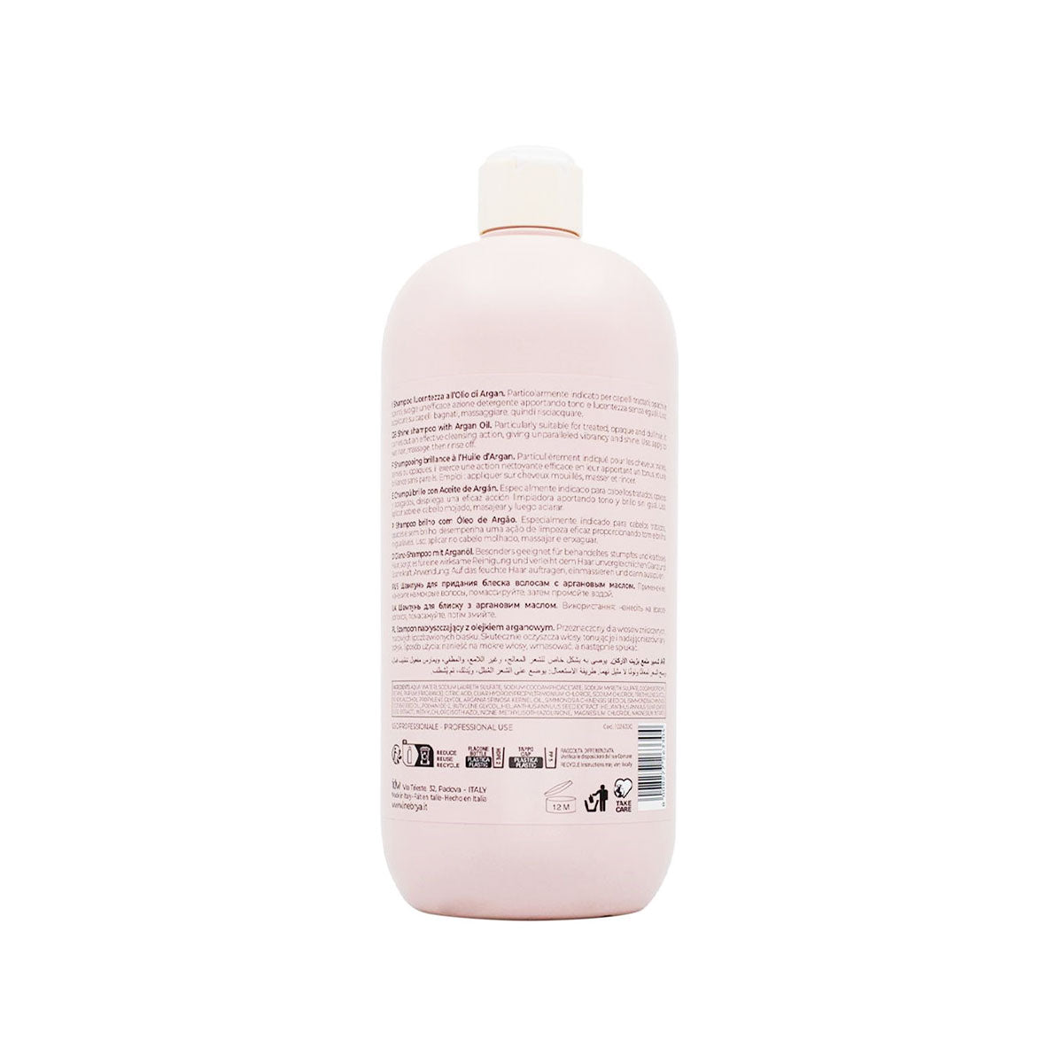 Shampoo Inebrya Argan Age 1000ml reparación y nutrición