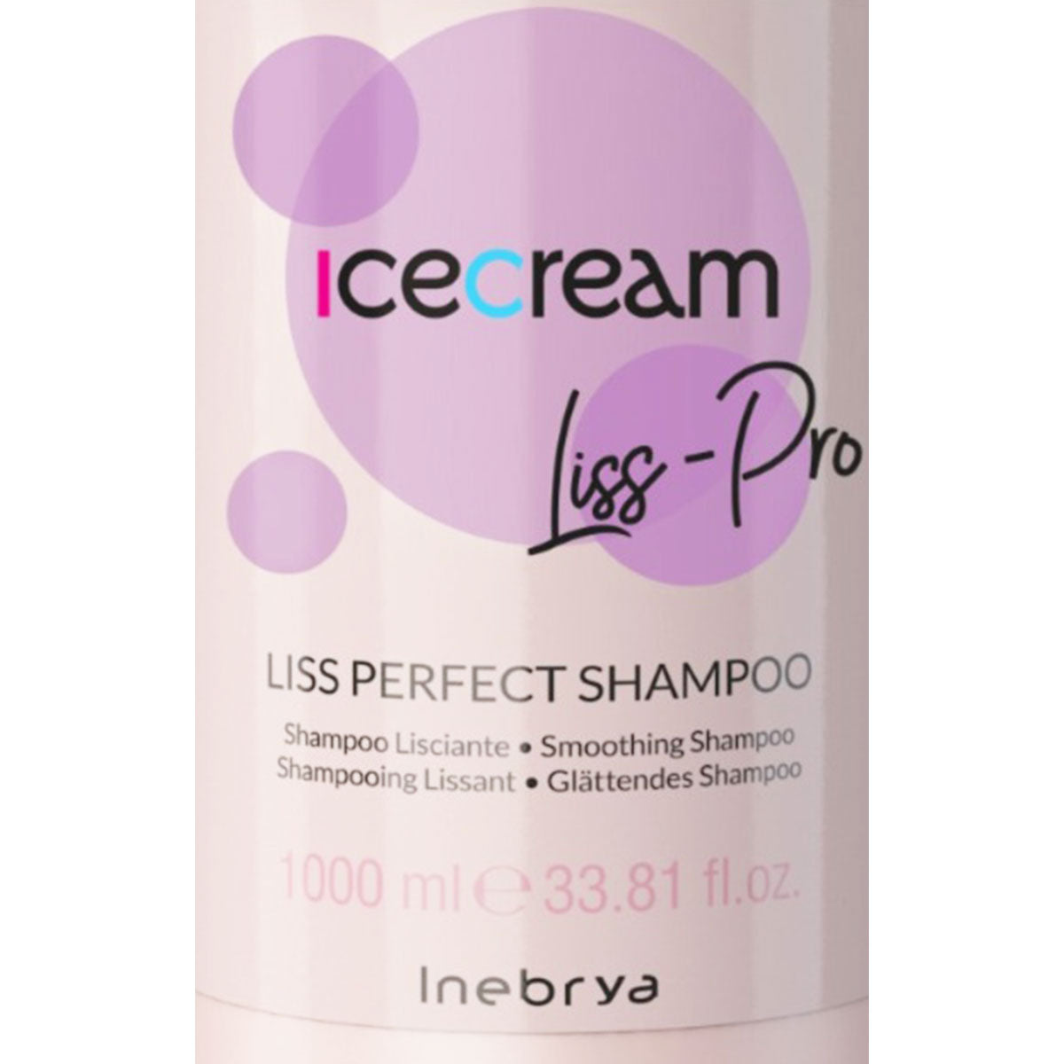 Shampoo Inebrya Liss Perfect 1000ml alisante y anti-frizz