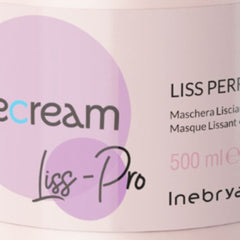 Mascarilla Inebrya Liss Perfect 500ml tratamiento anti-frizz