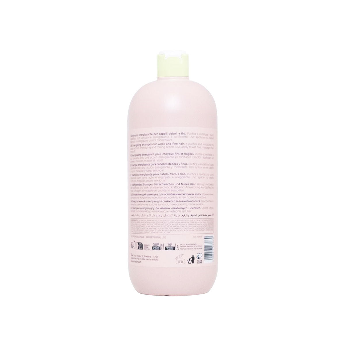 Shampoo Inebrya Energy 1000ml anticaída y revitalizante