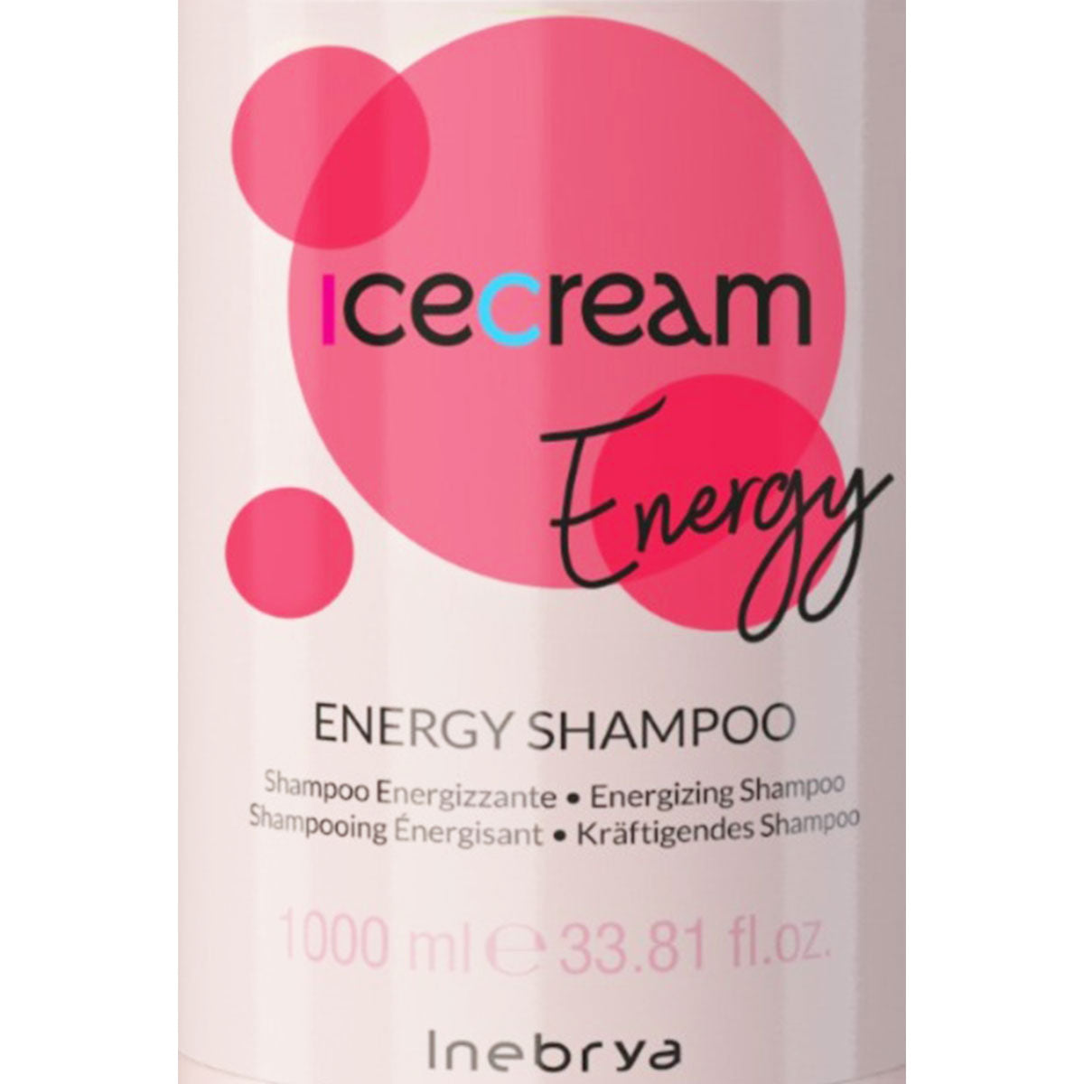Shampoo Inebrya Energy 1000ml anticaída y revitalizante