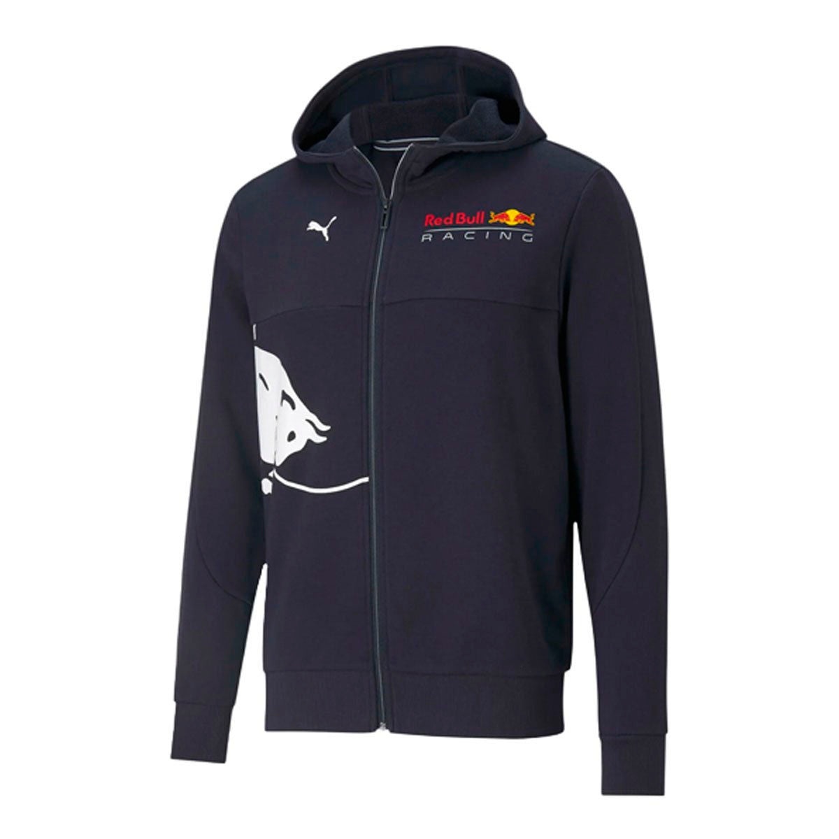 Sudadera Puma Red Bull Racing Full Zip Hombre 763107 - Azul L