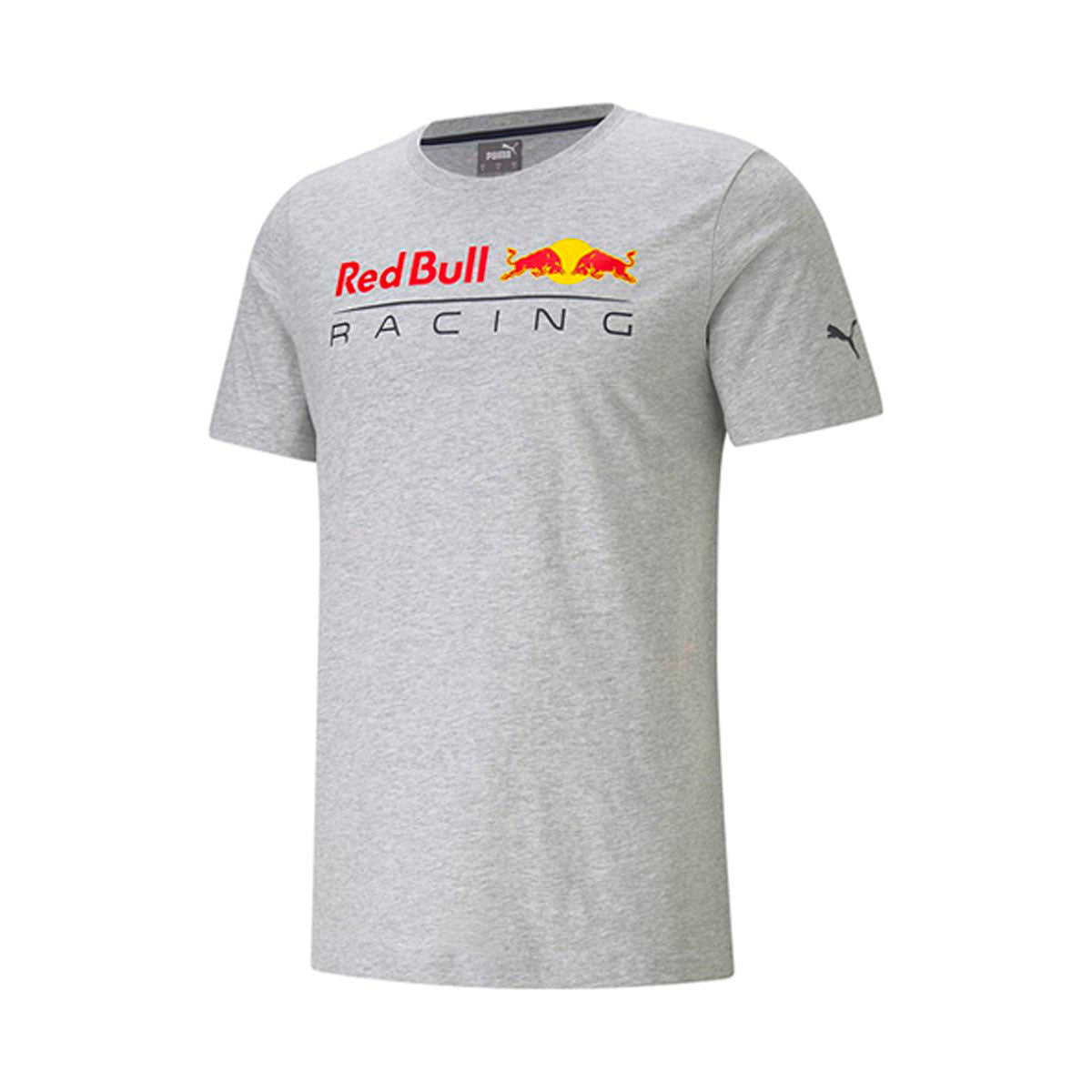 Playera Puma Red Bull Racing Logo Tee Hombre 763130 - Gris S