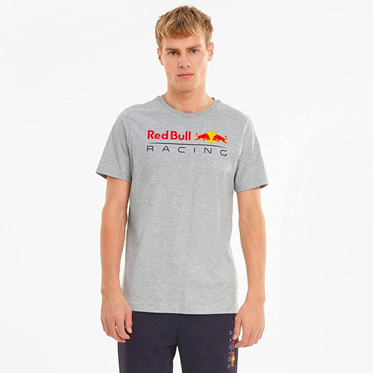 Playera Puma Red Bull Racing Logo Tee Hombre 763130 - Gris L