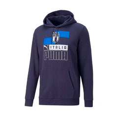 Sudadera Puma Italia Ftblcore Hoody Hombre 767126 09 - Azul marino S