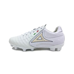 Botines Pirma Brasil Tacos Blanco Diseño Cómodo Resistente Fútbol