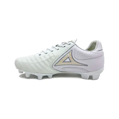 Botines Pirma Brasil Tacos Blanco Diseño Cómodo Resistente Fútbol