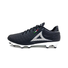 Botines Pirma Brasil Negro Blanco Diseño Cómodo Resistente