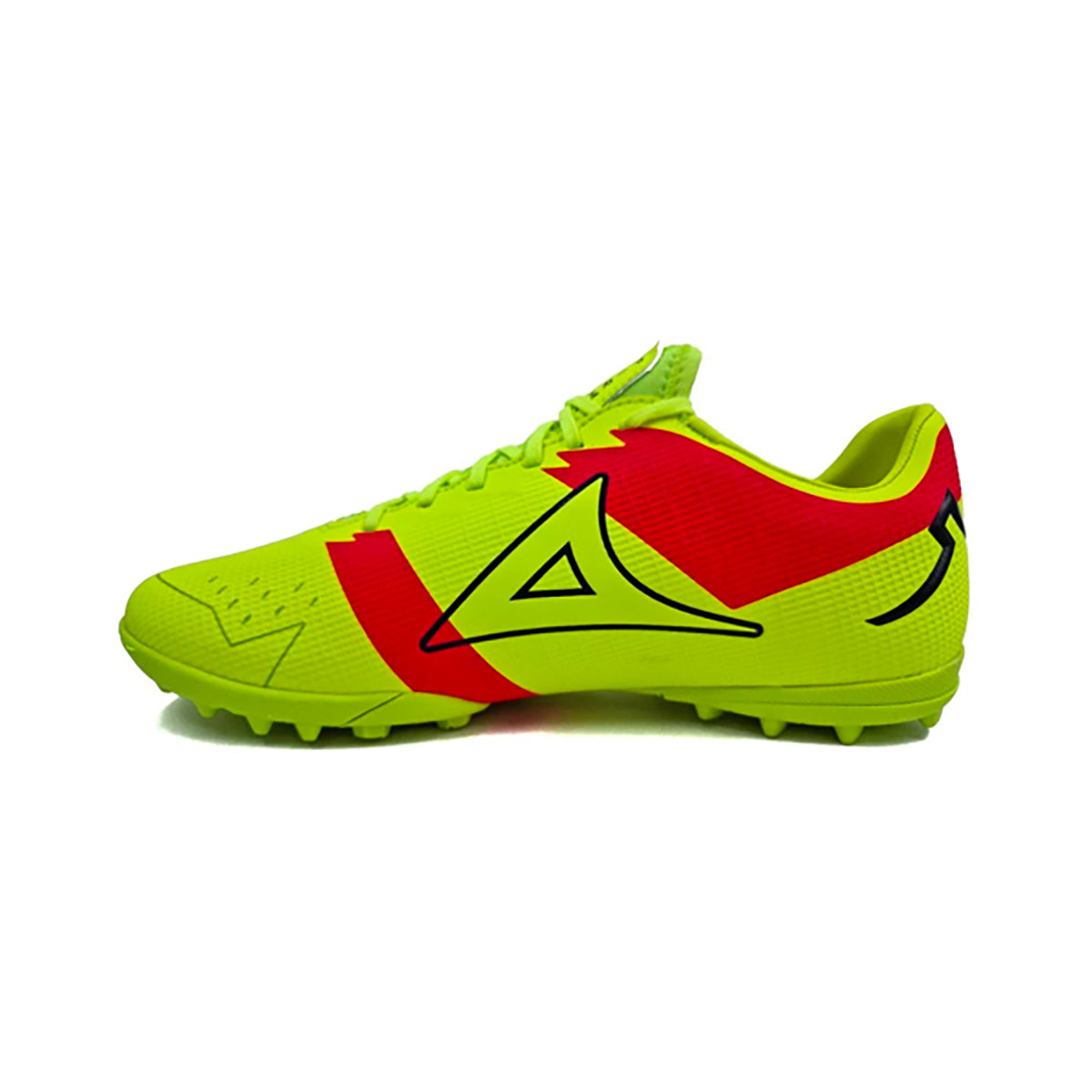 Tachones Pirma Supreme X Turf 3045 amarillo rojo fútbol rápido