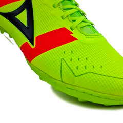 Tenis Pirma Futbol Rapido Turf Hombre 3045 Amarillo/Rojo 25.5 MX