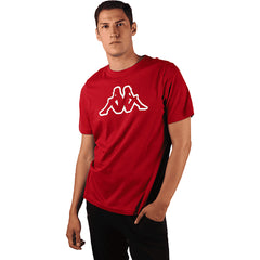 Camiseta Kappa casual algodón cuello redondo hombre