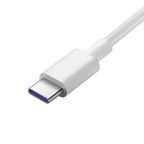 Cable de Datos Huawei 3A USB a TIPO-C 23 cm Blanco