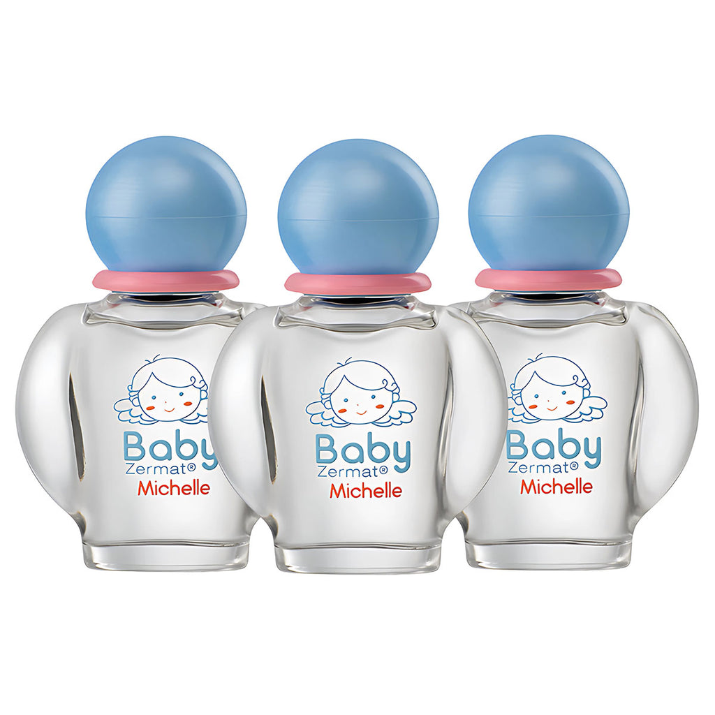 Paquete 3 Perfumes Baby Michelle Zermat Suave y Floral