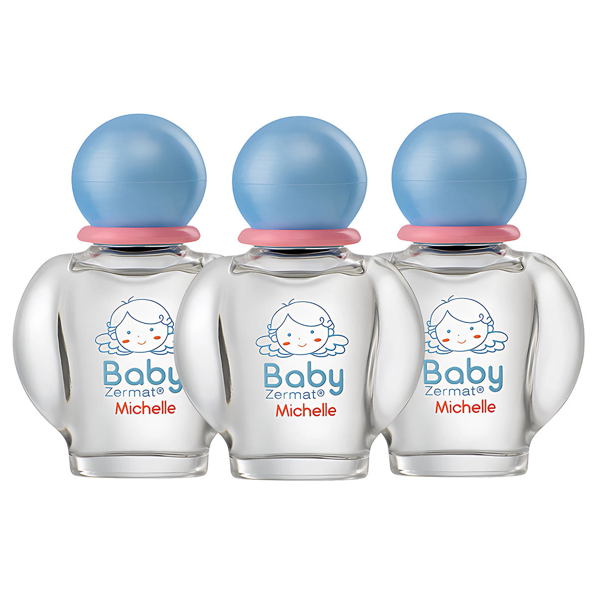 Paquete 3 Perfumes Baby Michelle Zermat Suave y Floral