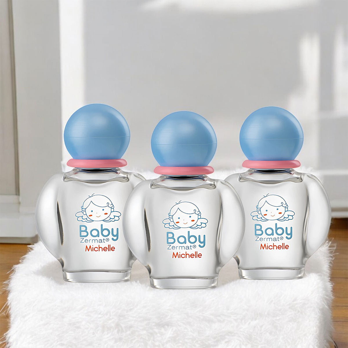 Paquete 3 Perfumes Baby Michelle Zermat Suave y Floral
