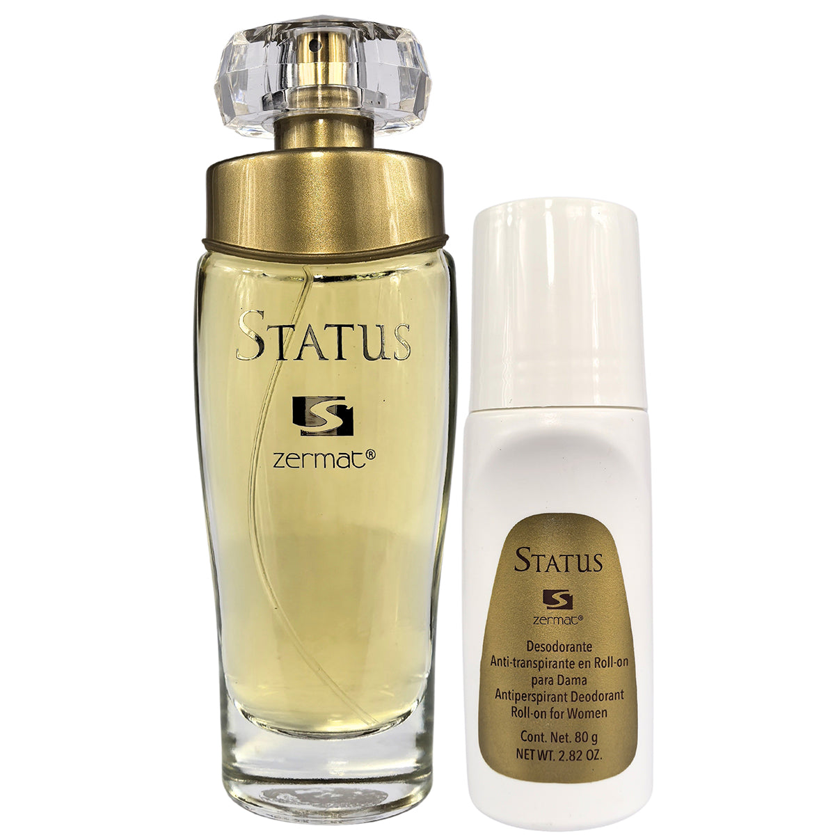 Perfume Status Dama Zermat 60 ml + Desodorante Original