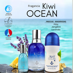 Paquete Perfume Kiwi Ocean Hombre Zermat 135ml Duradero