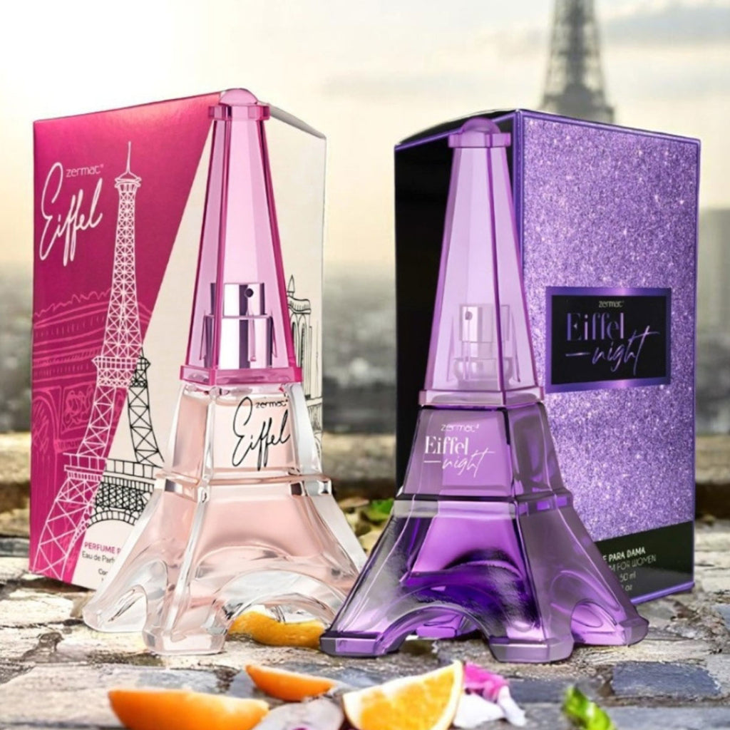 Set 2 perfumes Zermat Eiffel floral frutal larga duración