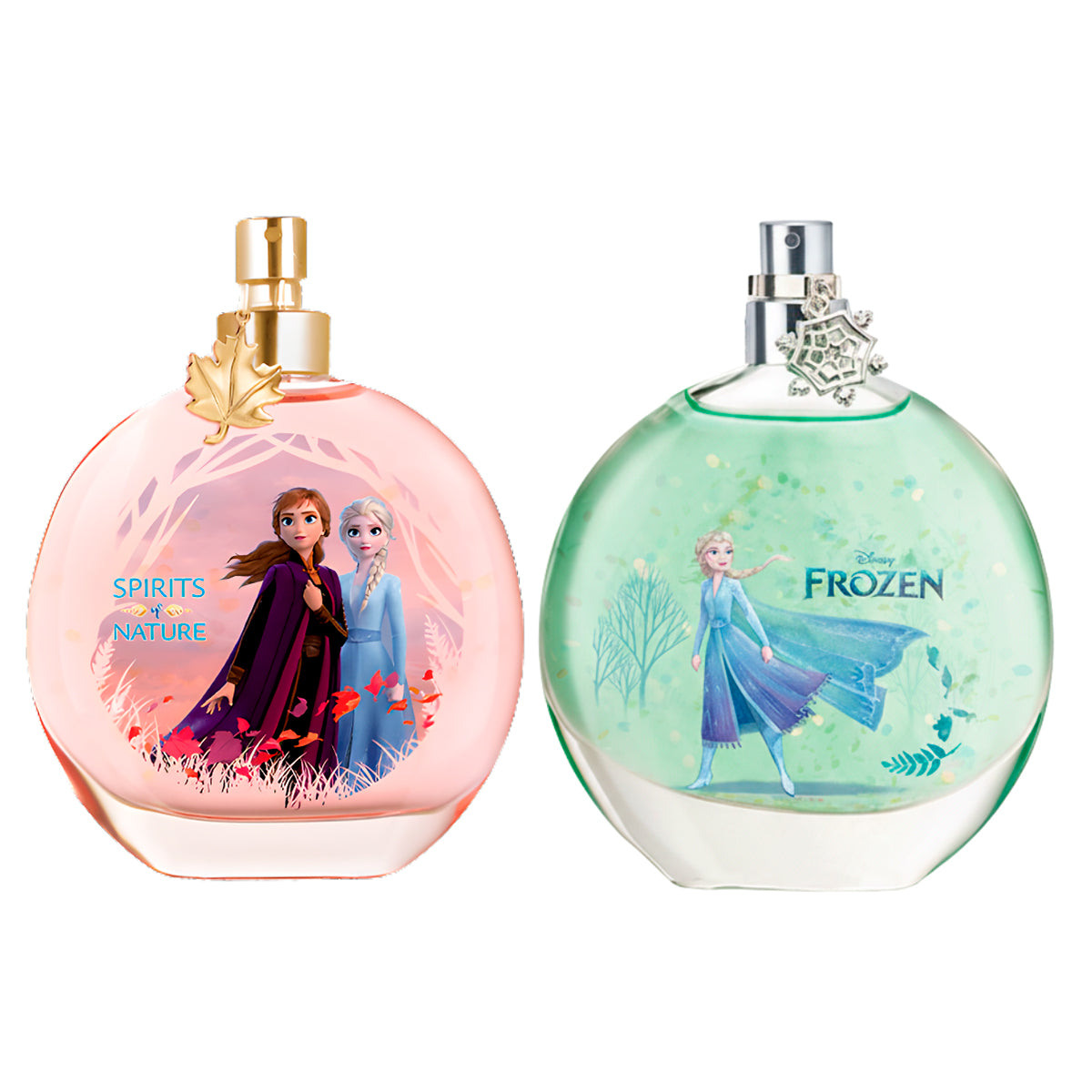 Paquete 2 perfumes niña frozen Spirit olaf Zermat 60ml