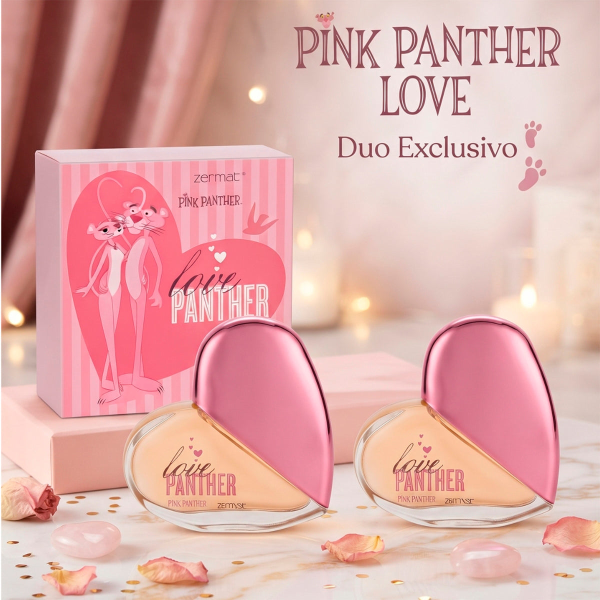 Perfume Mujer Love Panther Duo Floral Frutal Zermat