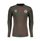 Sudadera Charly Xolos Pullover Hombre 19/20 - GRIS/ROJO L