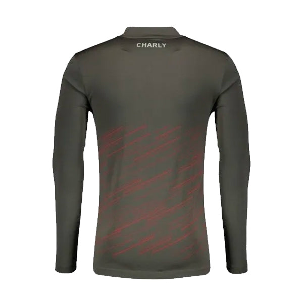 Sudadera Charly Xolos Pullover Hombre 19/20 - GRIS/ROJO M