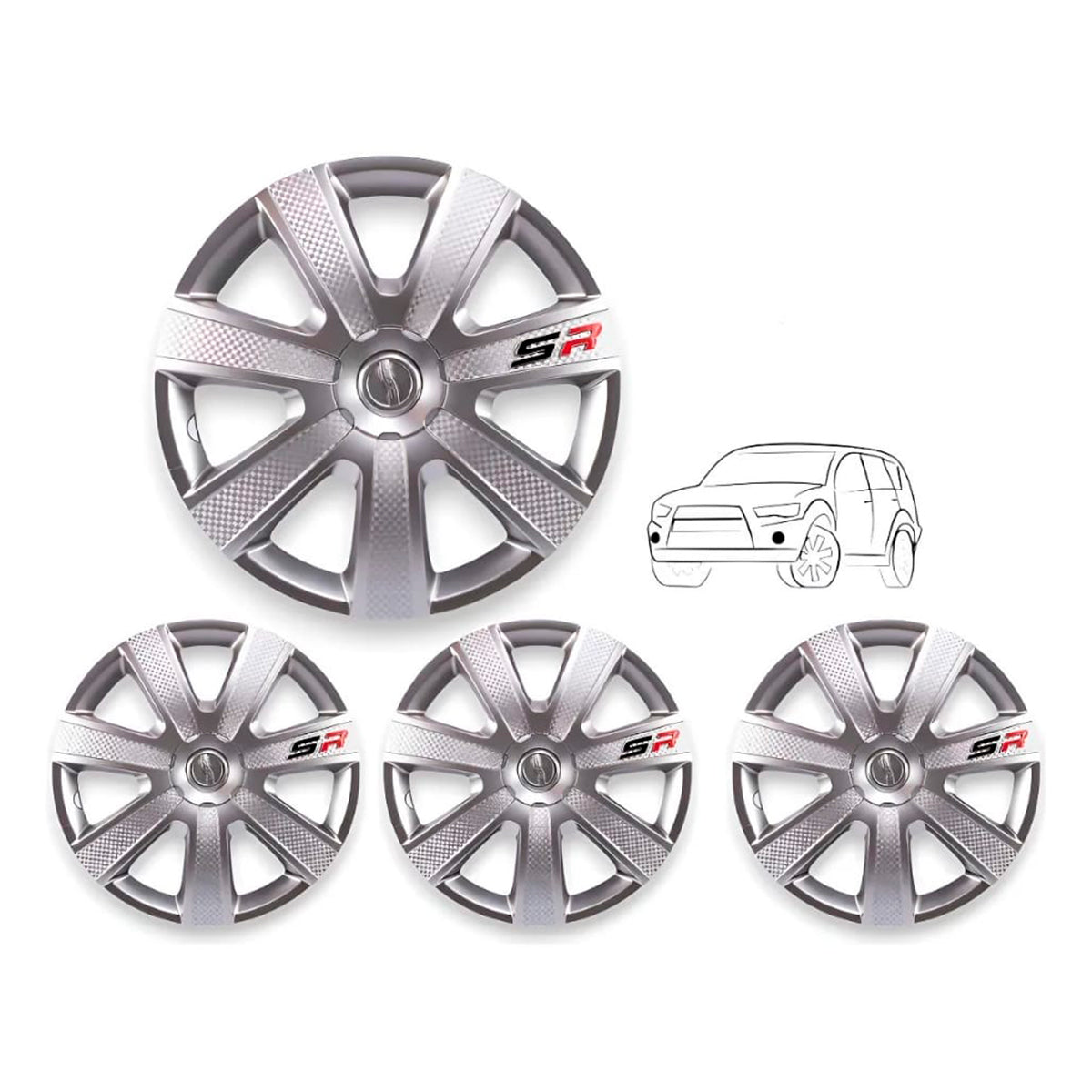 Tapones OWC Optimus Wheel Covers Polveras Rin 15 SR